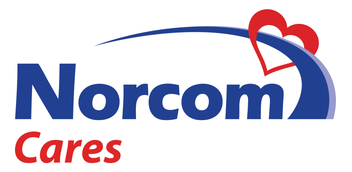 Norcom Cares Logo